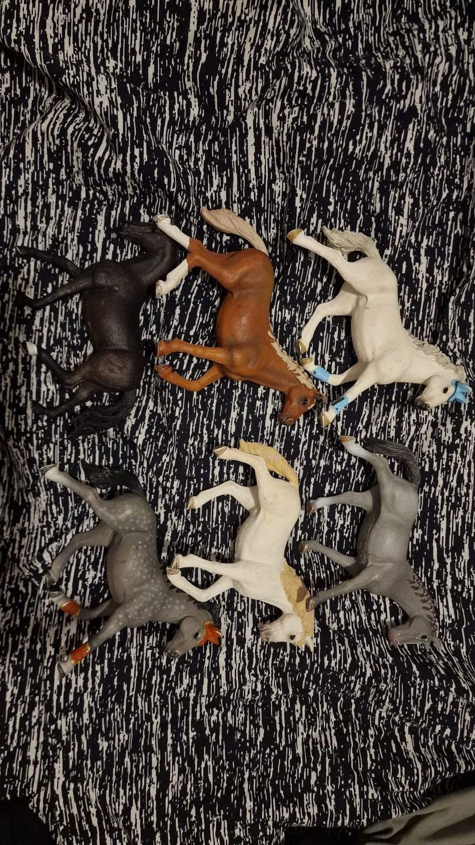 6kpl schleich hevosia