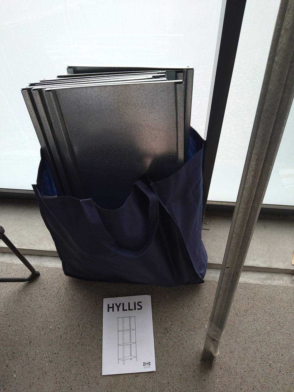 2 x Hyllis-hylly