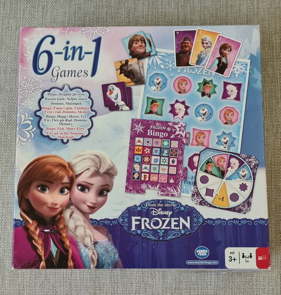 Frozen 6-in-1 pelit