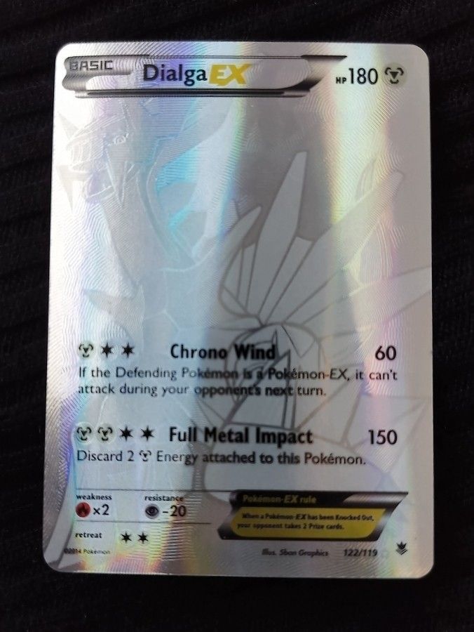 Dialga EX 122/119 pokemon