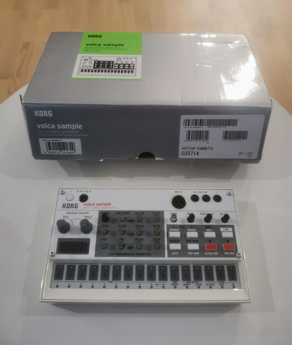 Korg VolcaSample sequencer