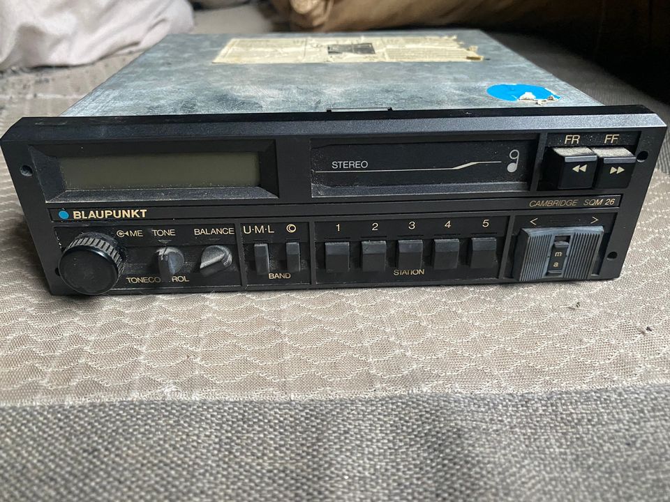 Kasetti radio autosoitin blaupunkt