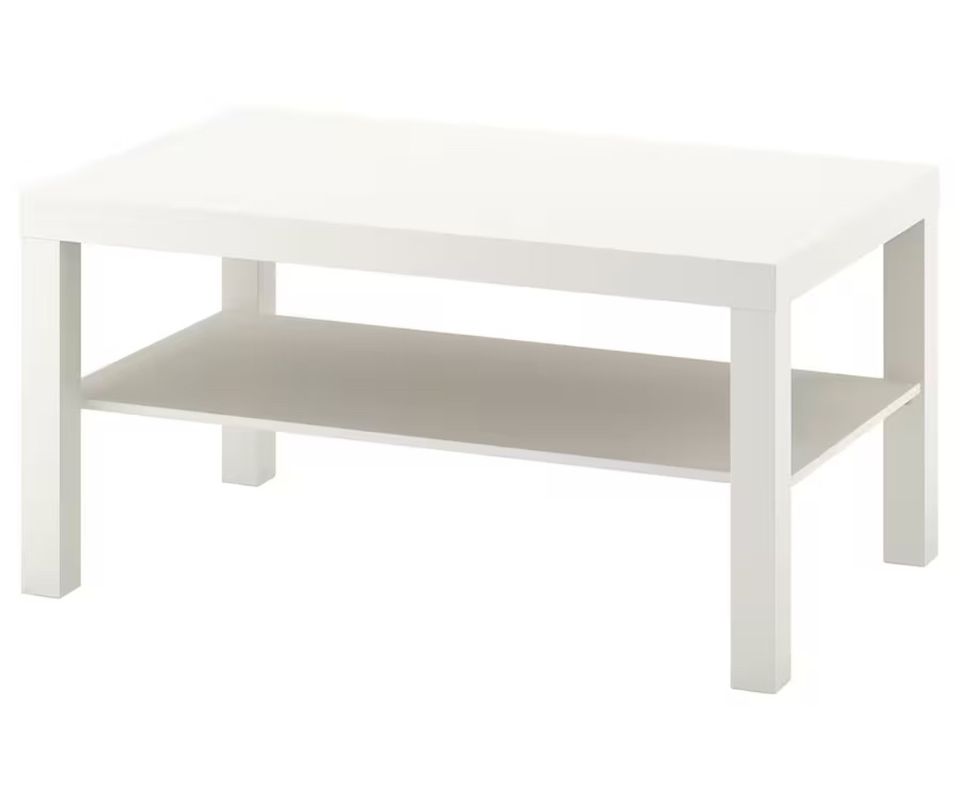LACK Sohvapöytä, valkoinen, 90x55 cm