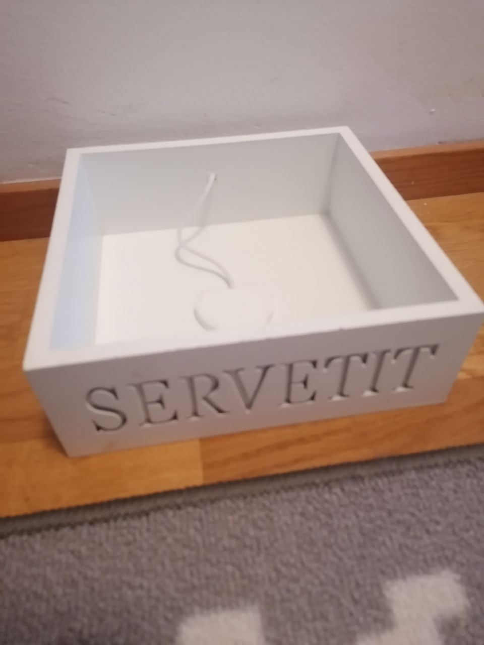 Servetit sisustuslaatikko