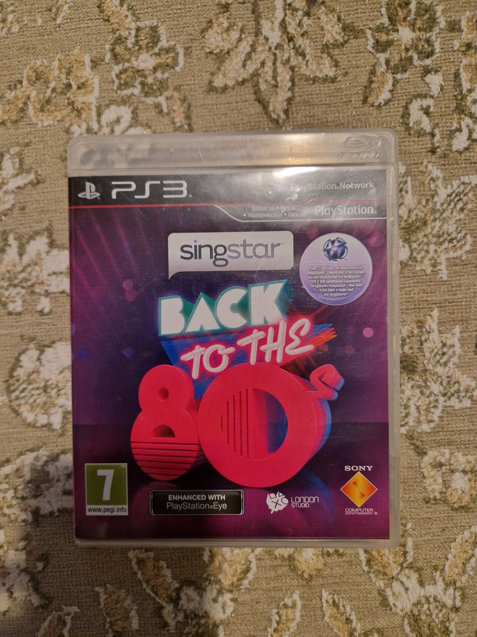 SingStar Back to the 80’s peli (PS3)