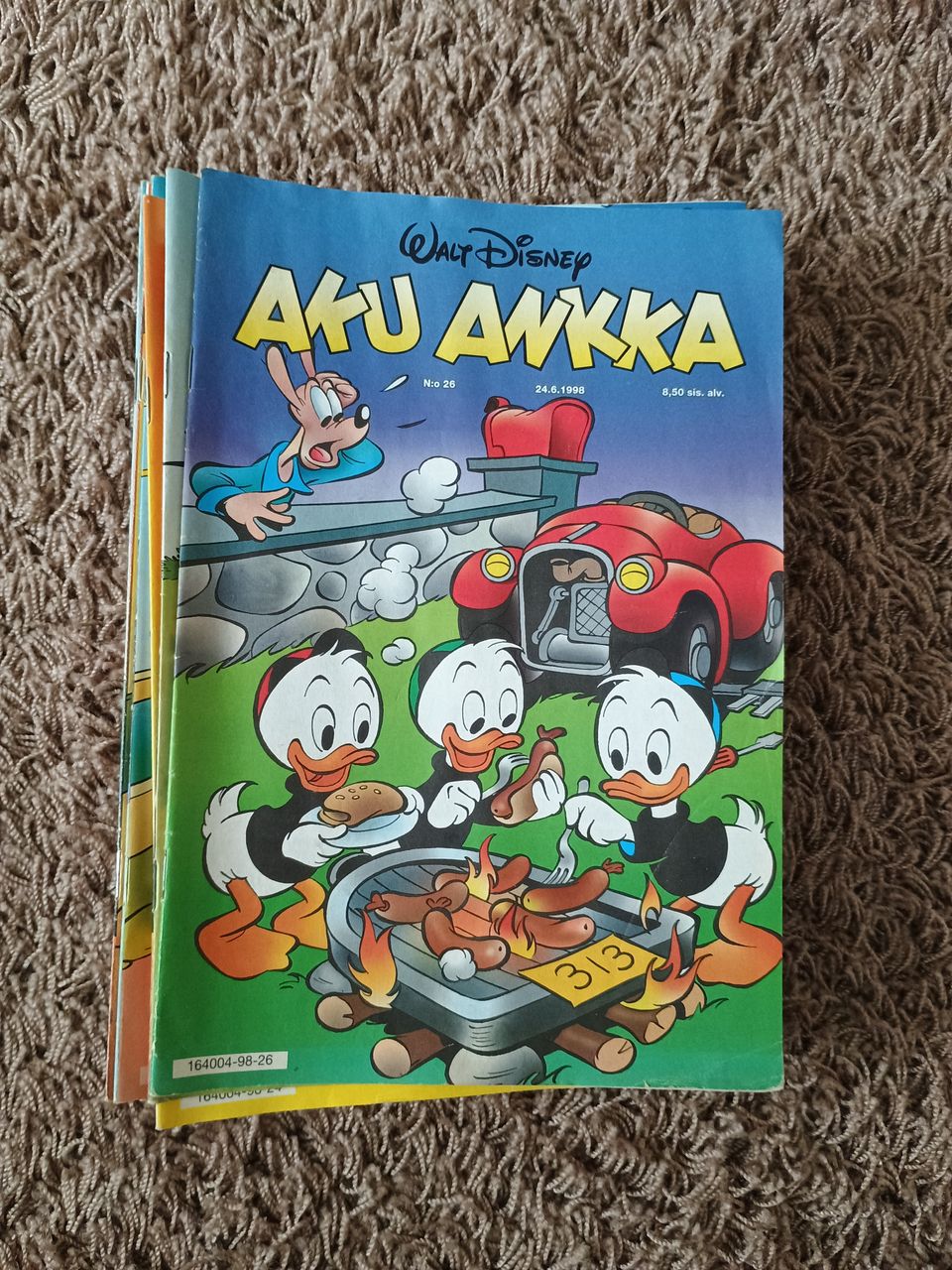 Aku Ankka lehdet v1998 1-26