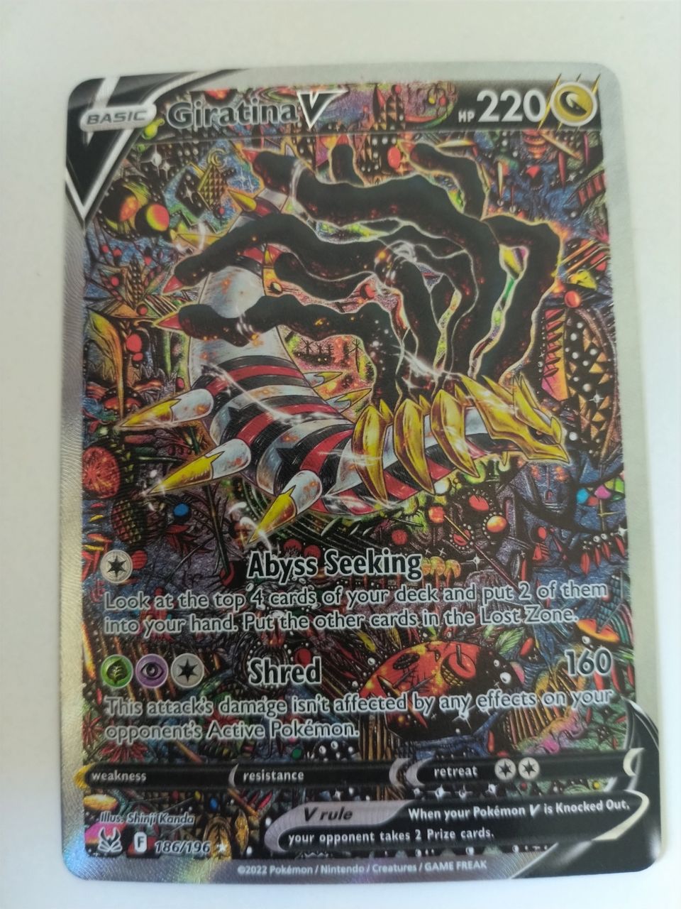 Giratina V alternative full art