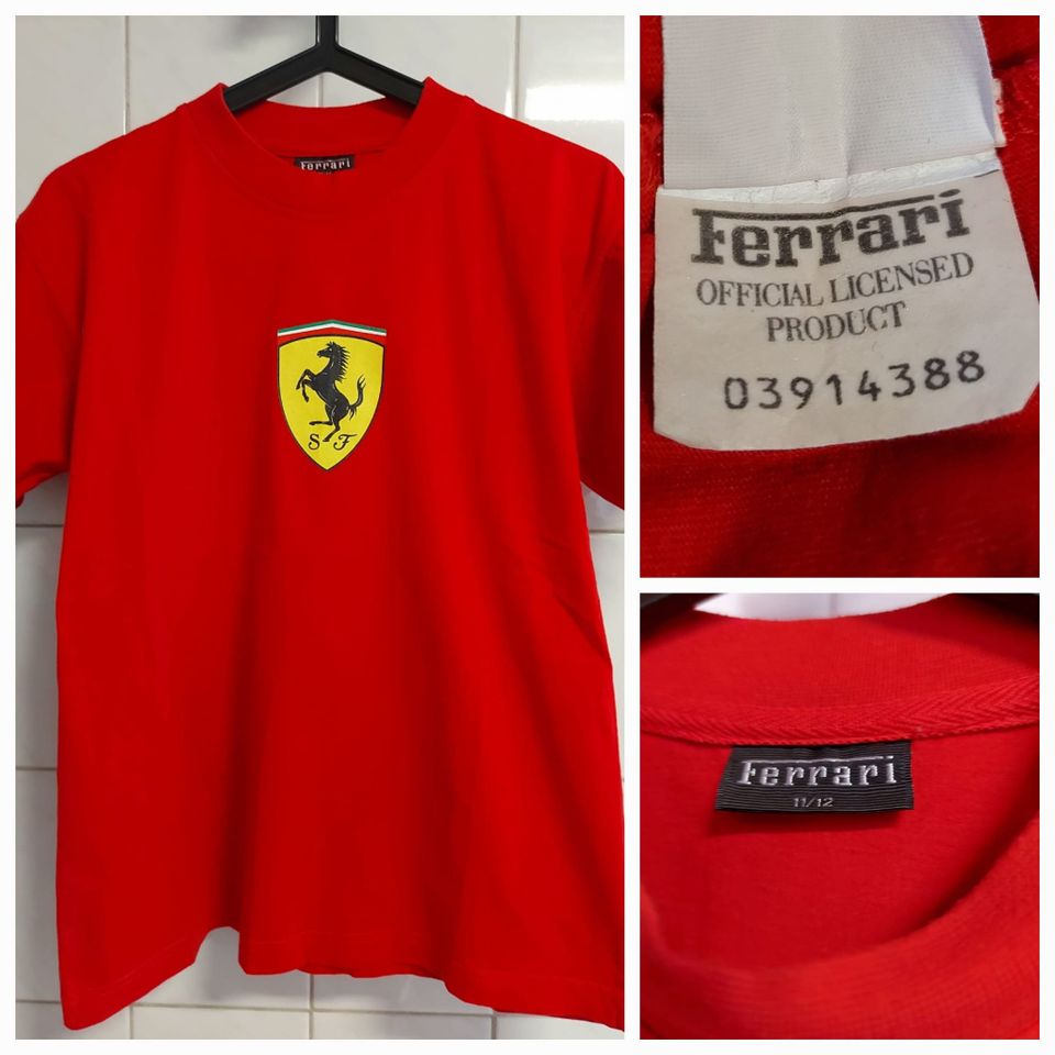 Ferrari T-paita kokoa S