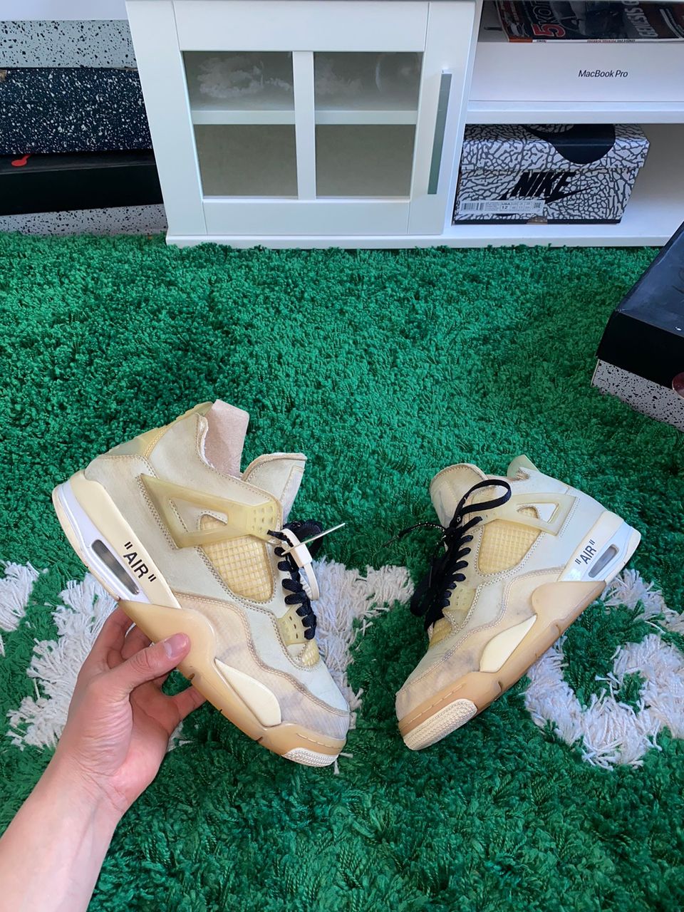 Air Jordan 4 Retro Off White Sail