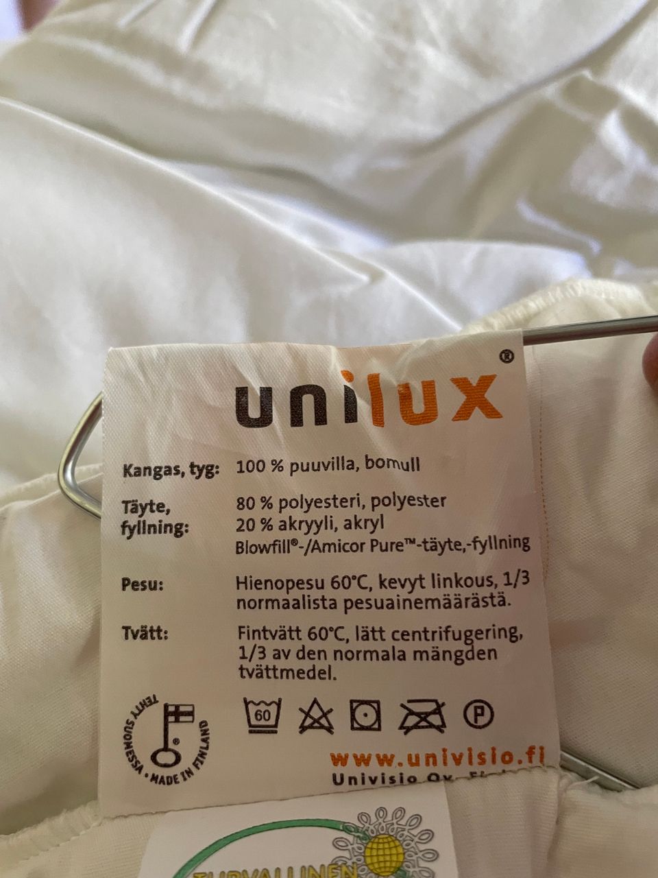 Lasten  peitto Unilux uutta vastaava