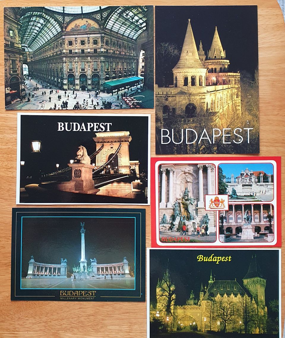 Budapest postikortit