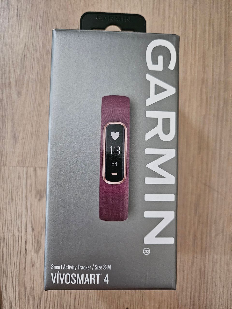 Garmin vivosmart 4 aktiivisuusranneke S/M