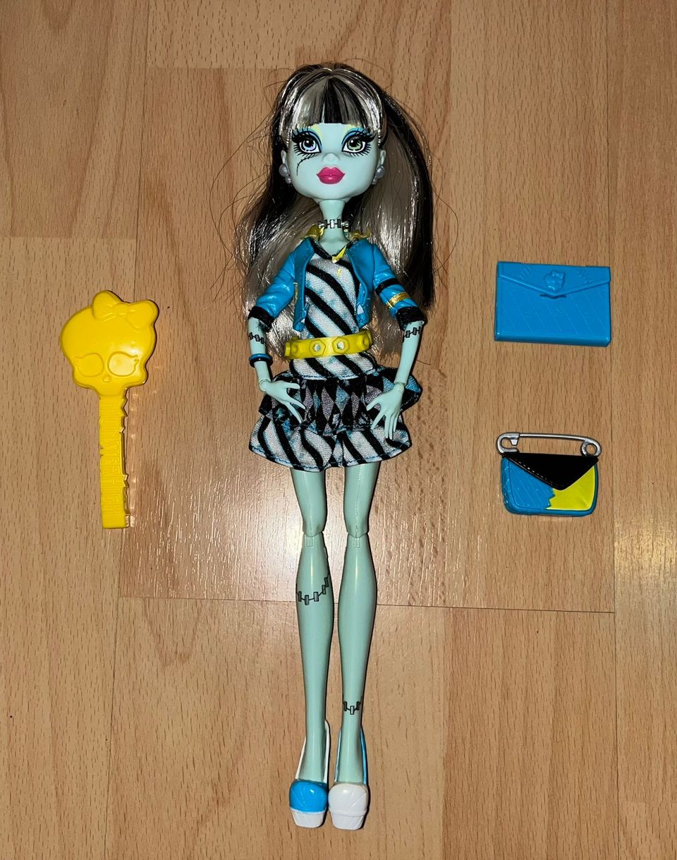 Monster High Frankie Stein Picture Day nukke