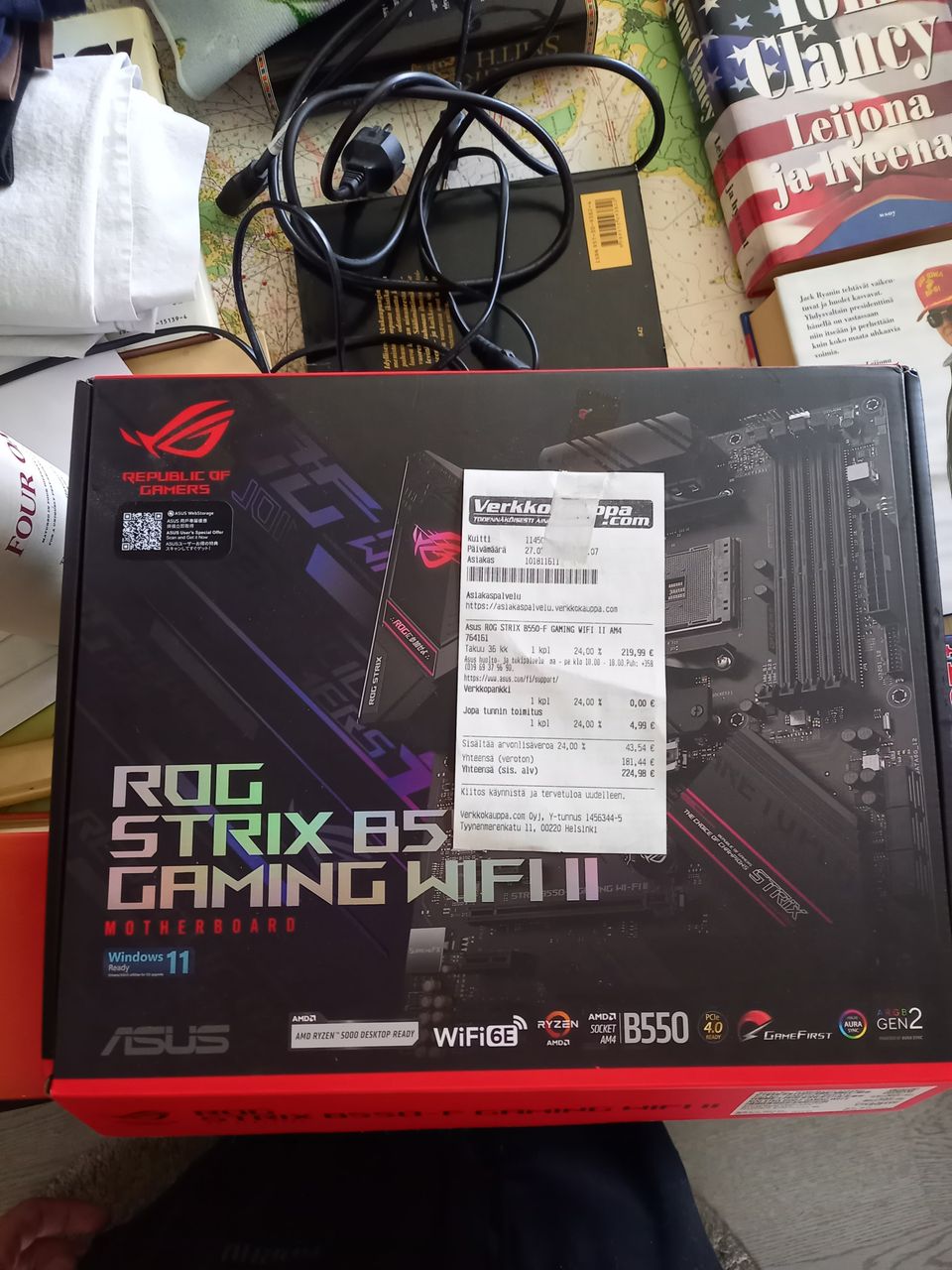 ROG-Strix B550-F Gaming WIFI 2 emolevy