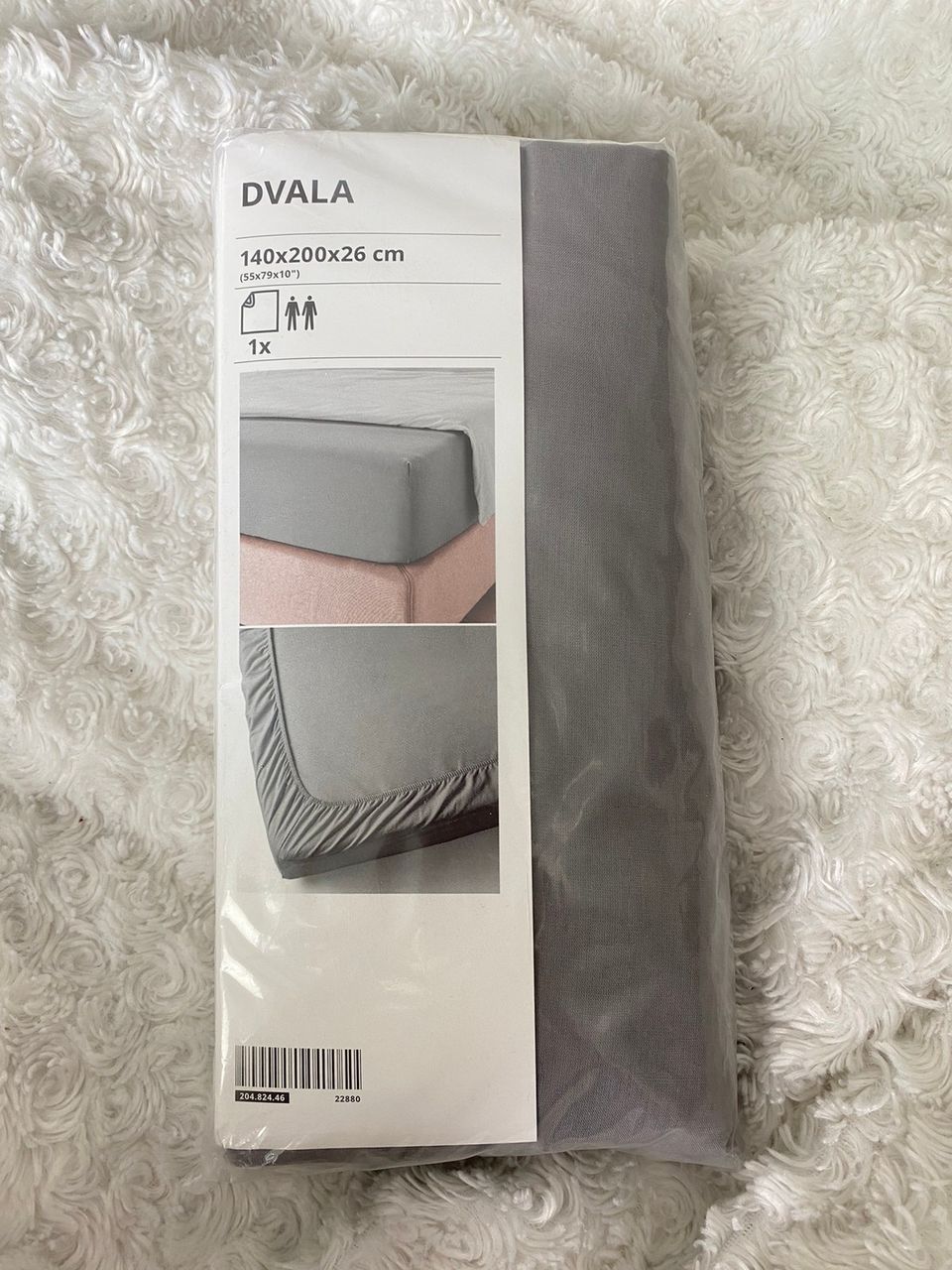 IKEA Dvala muotoonommeltu lakana