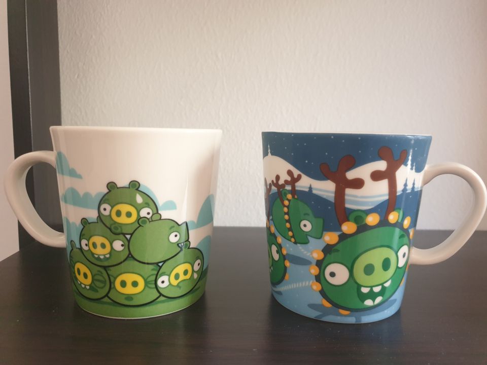 Alkuperäinen setti - Angry Birds Cups -mukit