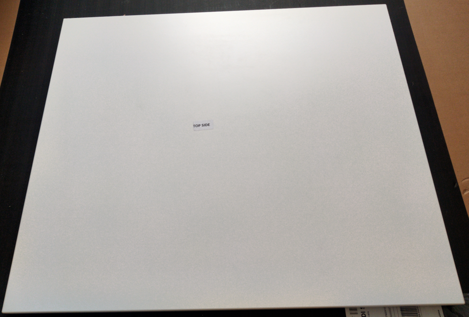 60 x 70 cm valkoinen pöytälevy