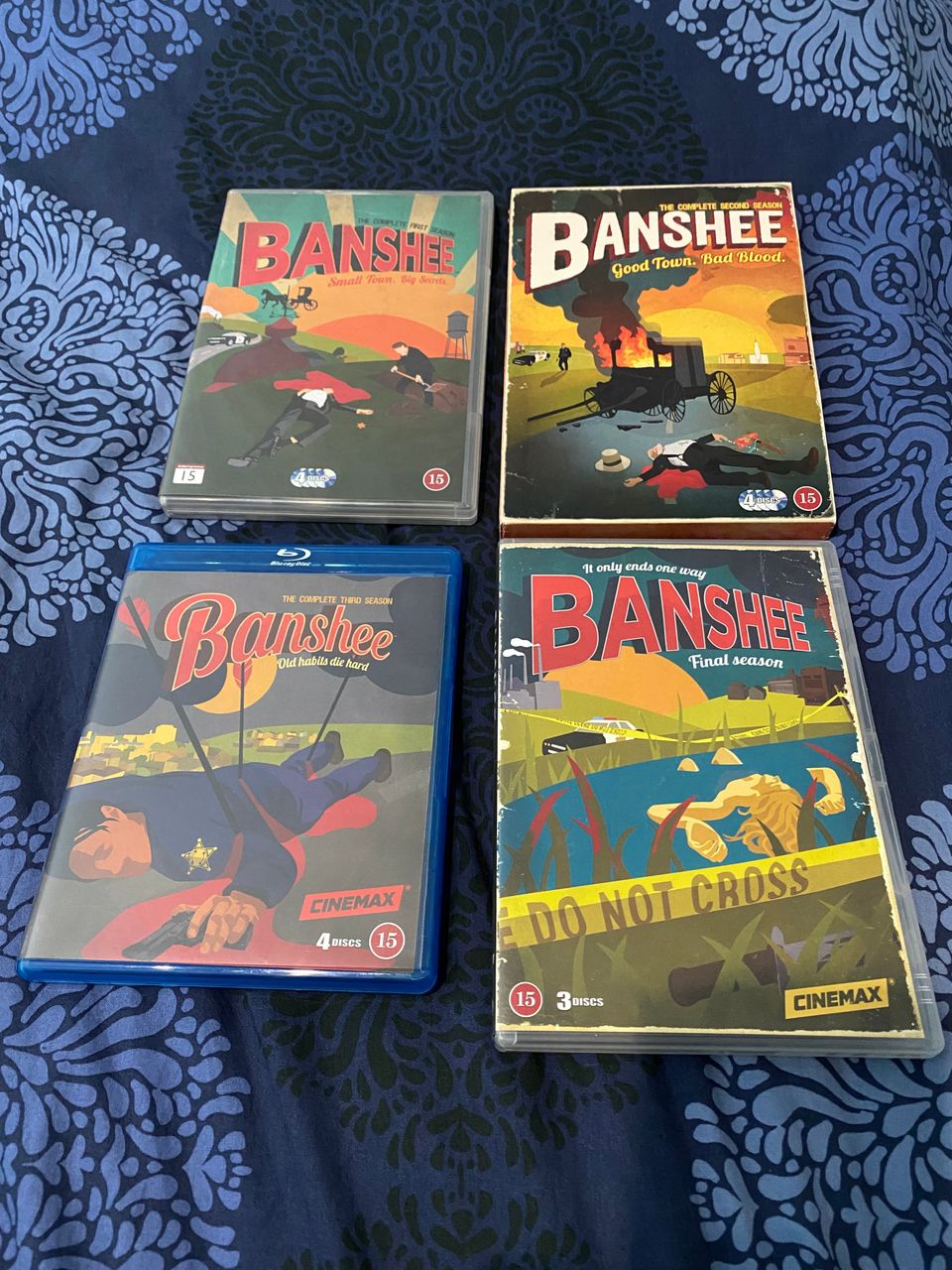 Banshee, kaudet 1-4, koko sarja (DVD+BR)