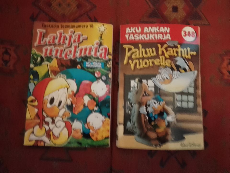 Aku Ankan taskukirjat: 348 ja teemanumero 18