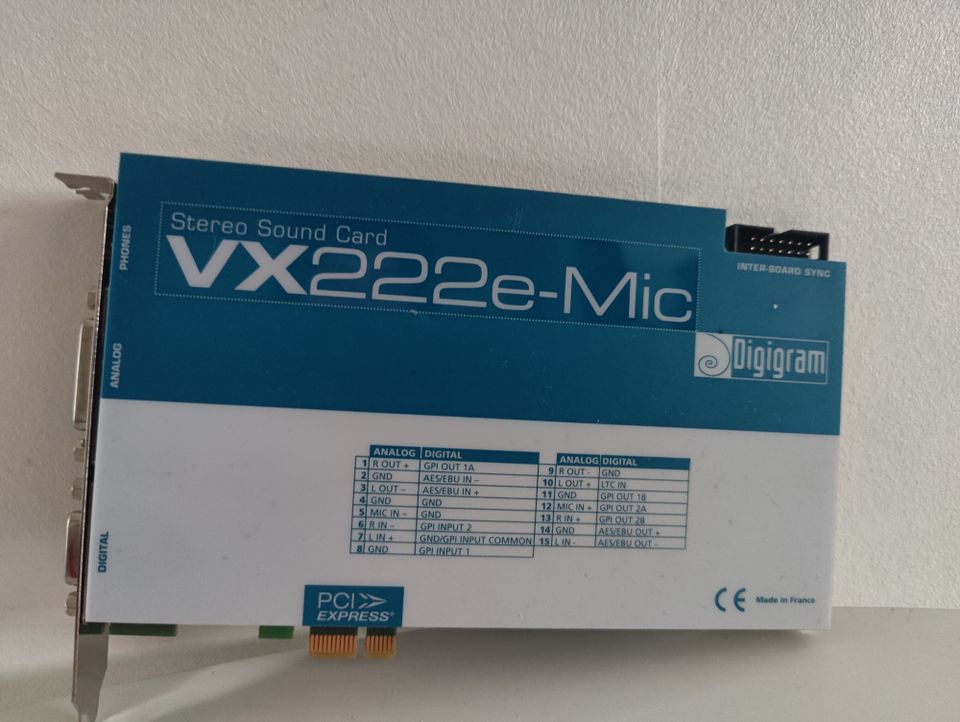 PC Äänikortti - Digigram VX222e-Mic