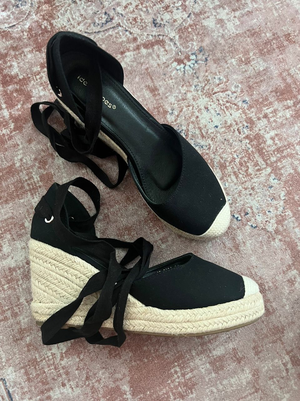 Kiilakorolliset espadrillokset