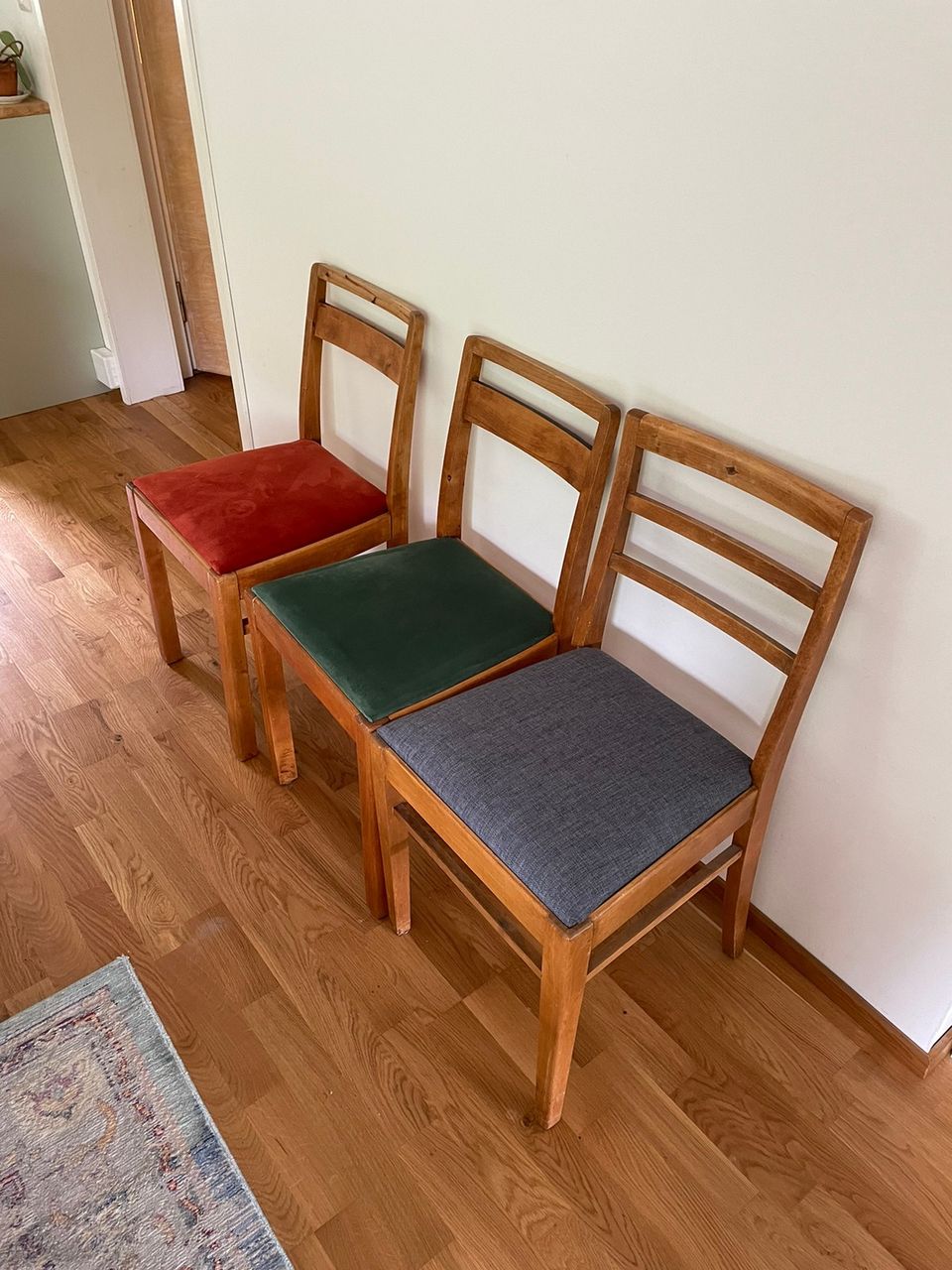 60-70 luvun tuolit 3kpl
