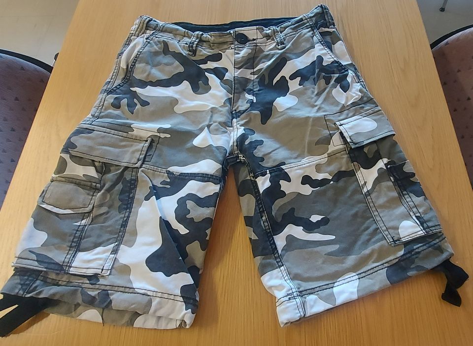 Brandit camo shortsit M