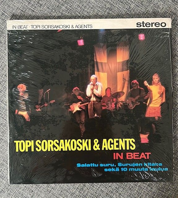 Topi Sorsakoski & Agents In beat LP