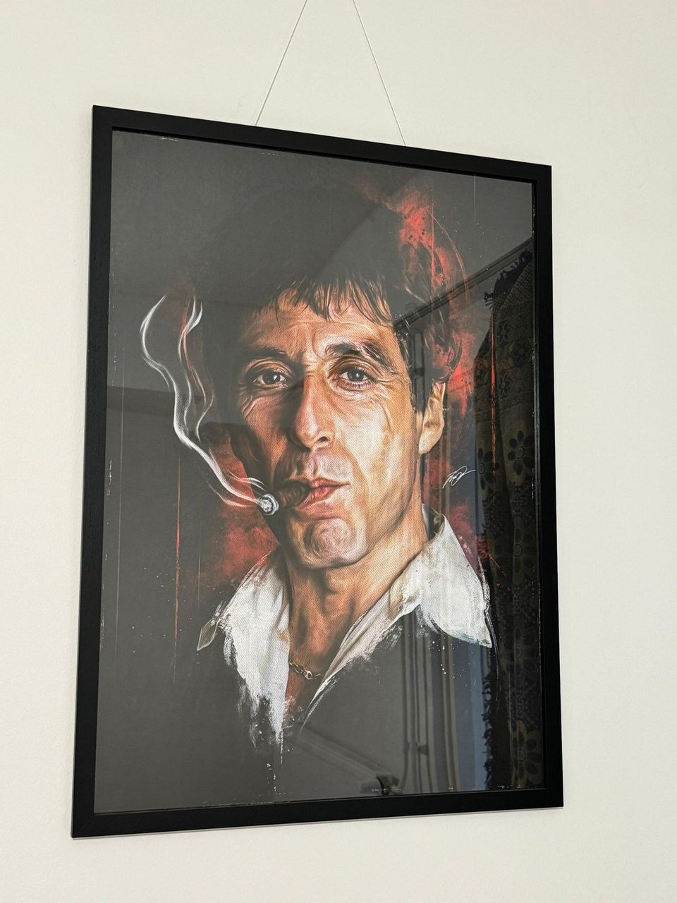juliste, maalaus, piirustus God Father Scarface Tony Montana 50 x 70 cm