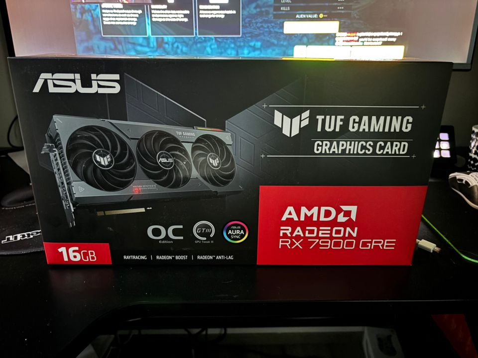 Asus TUF RX 7900 gre O16G Gaming *ostettu 3.6.2024*