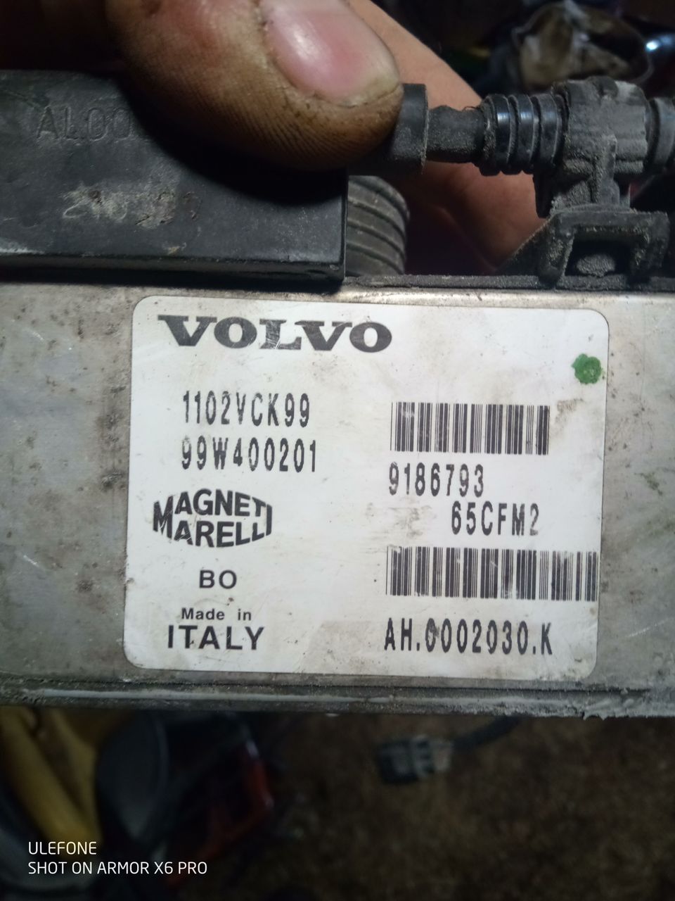 Volvo 9186793 kaasuläppä