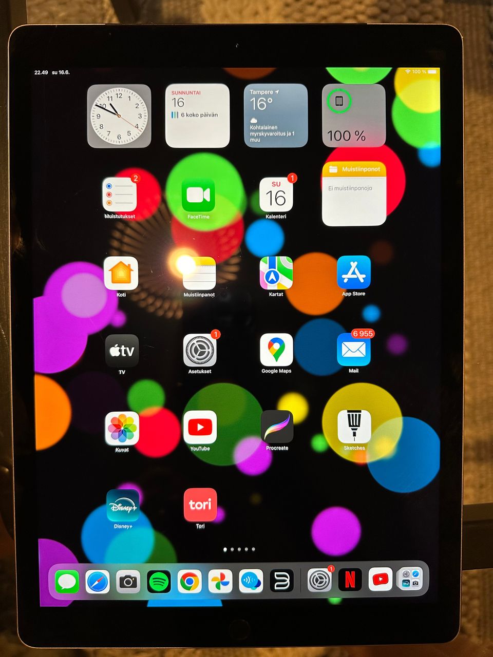 Apple iPad Pro 12,9" 1st gen Wifi+Cellular 128gb