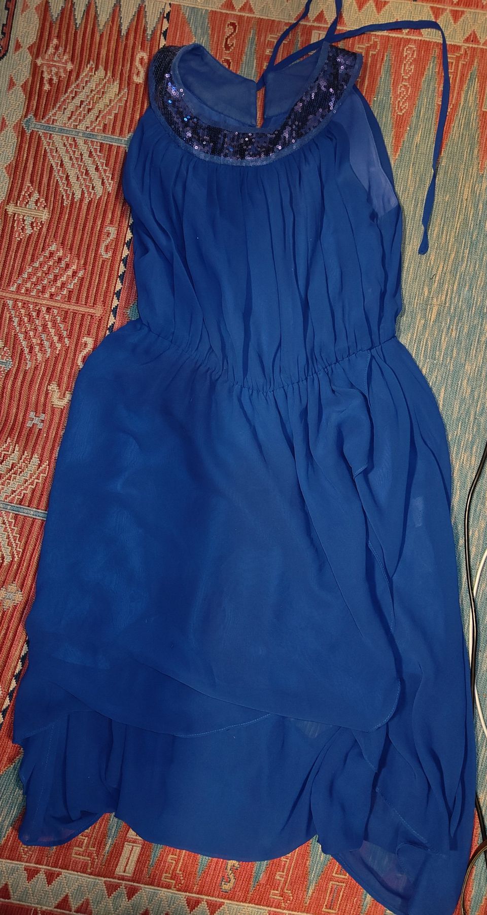 Sininen mekko 165 cm/S