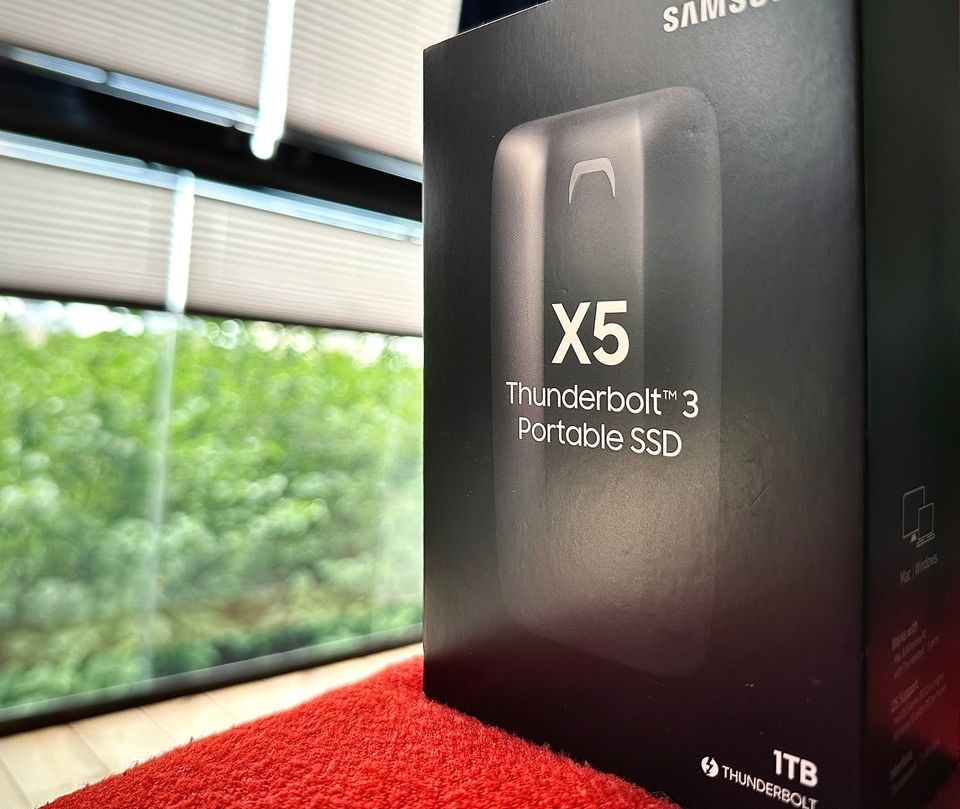 SAMSUNG X5 1TB THUNDERBOLT 3 ULKOINEN USB SSD