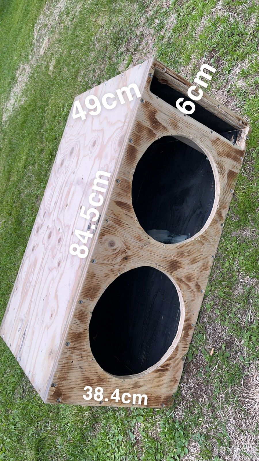 Subwoofer kotelo 2x12