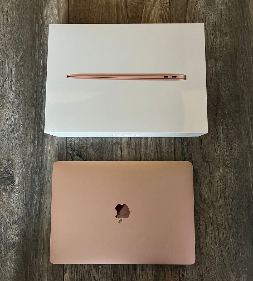 Apple MacBook Air 13” M1 8/256 Gt kannettava, kulta