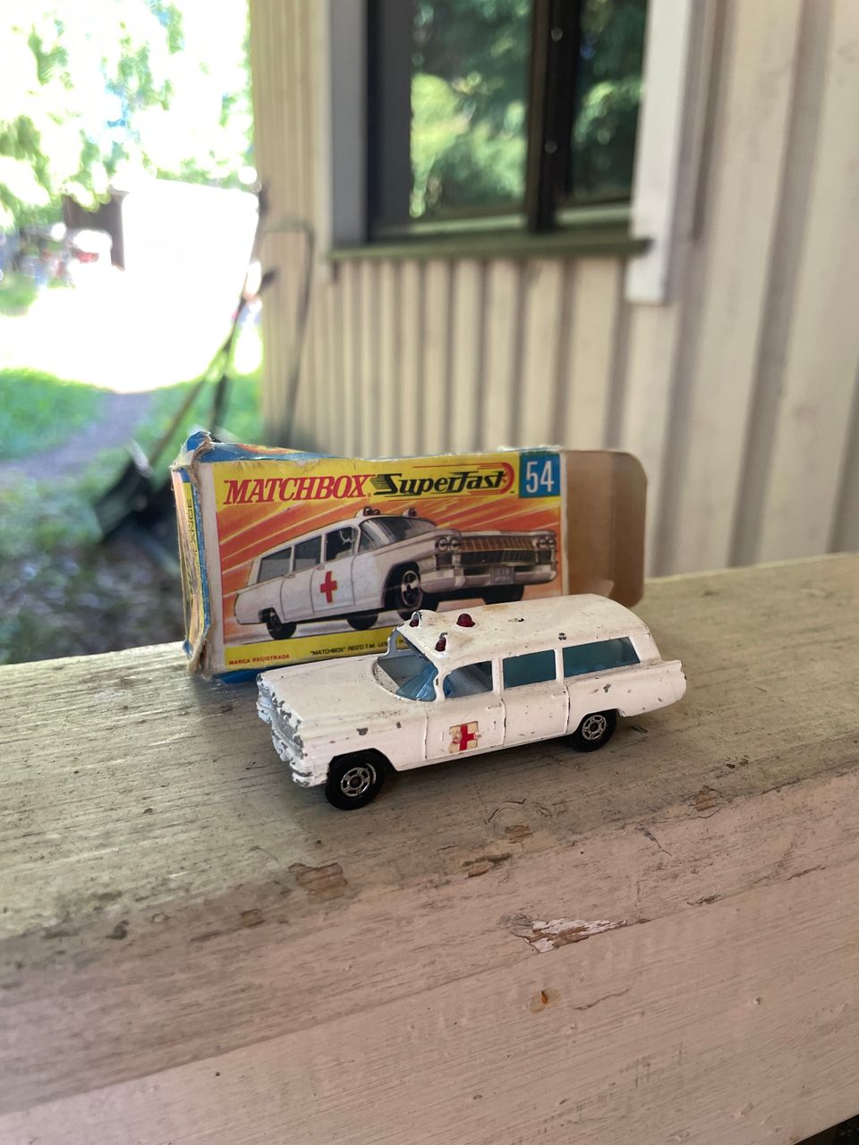 Superfast Matchbox Cadillac Ambulance