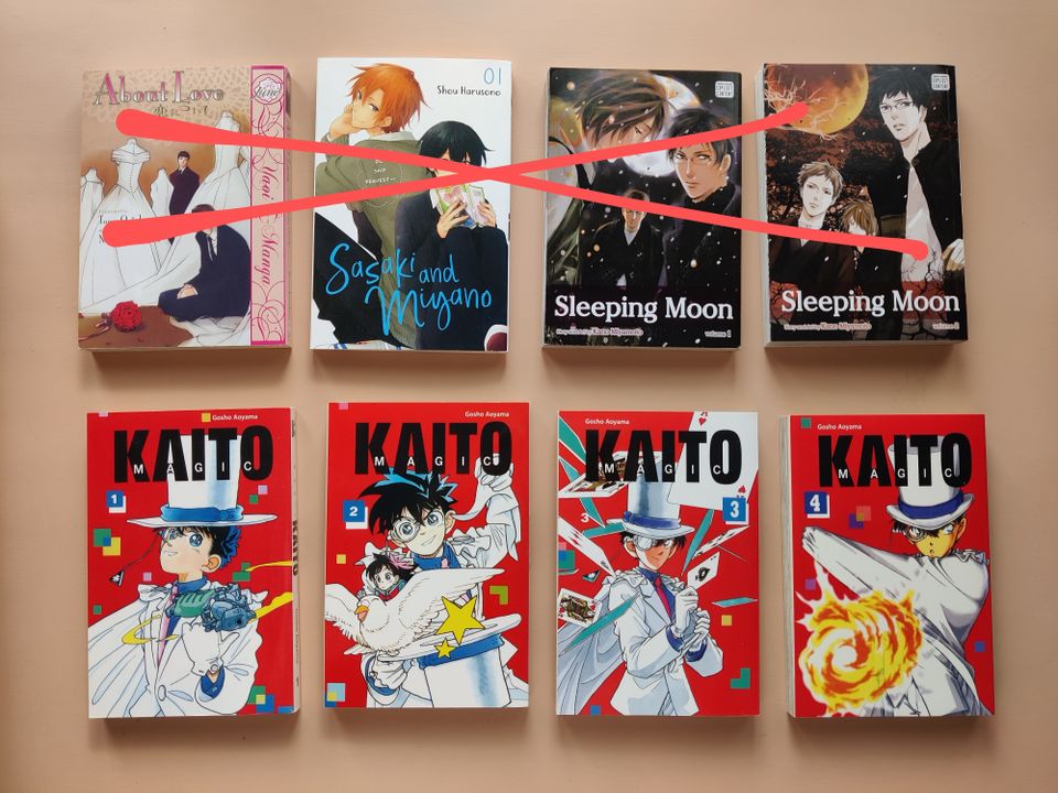 Magic Kaito manga osat 1-4