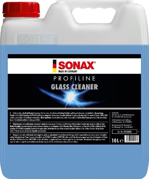 Sonax Profiline Glass Cleaner Ikkunanpesu, 10 Litraa