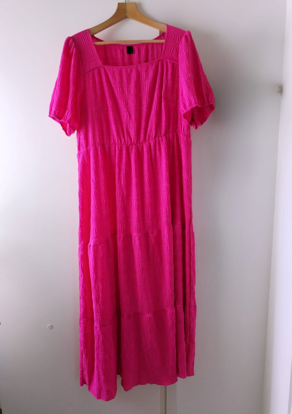 Pinkki maksimekko, 2XL 48/50