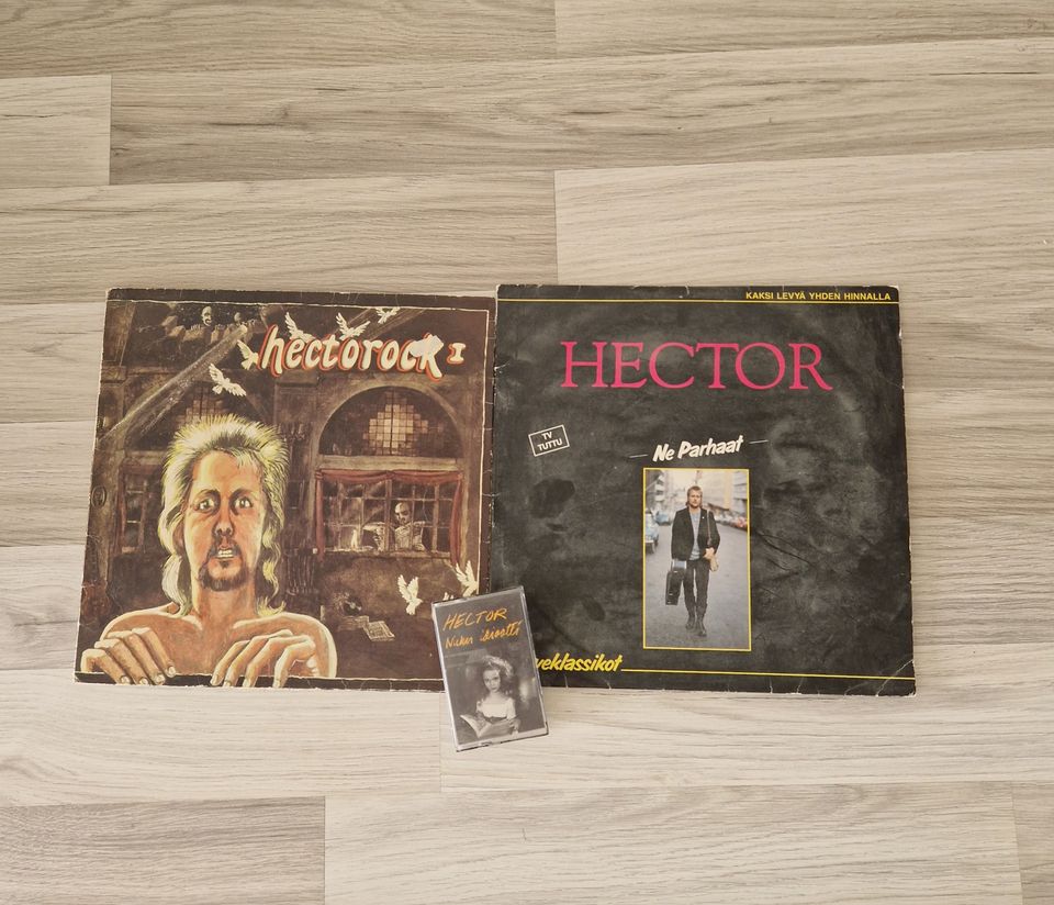 Hector LP:t ja kasetti