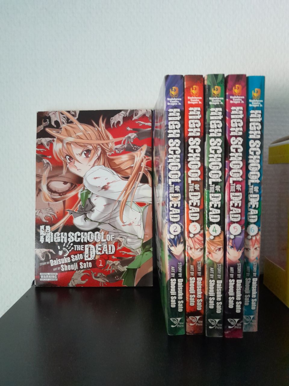 Highschool of the Dead manga osat 1-6