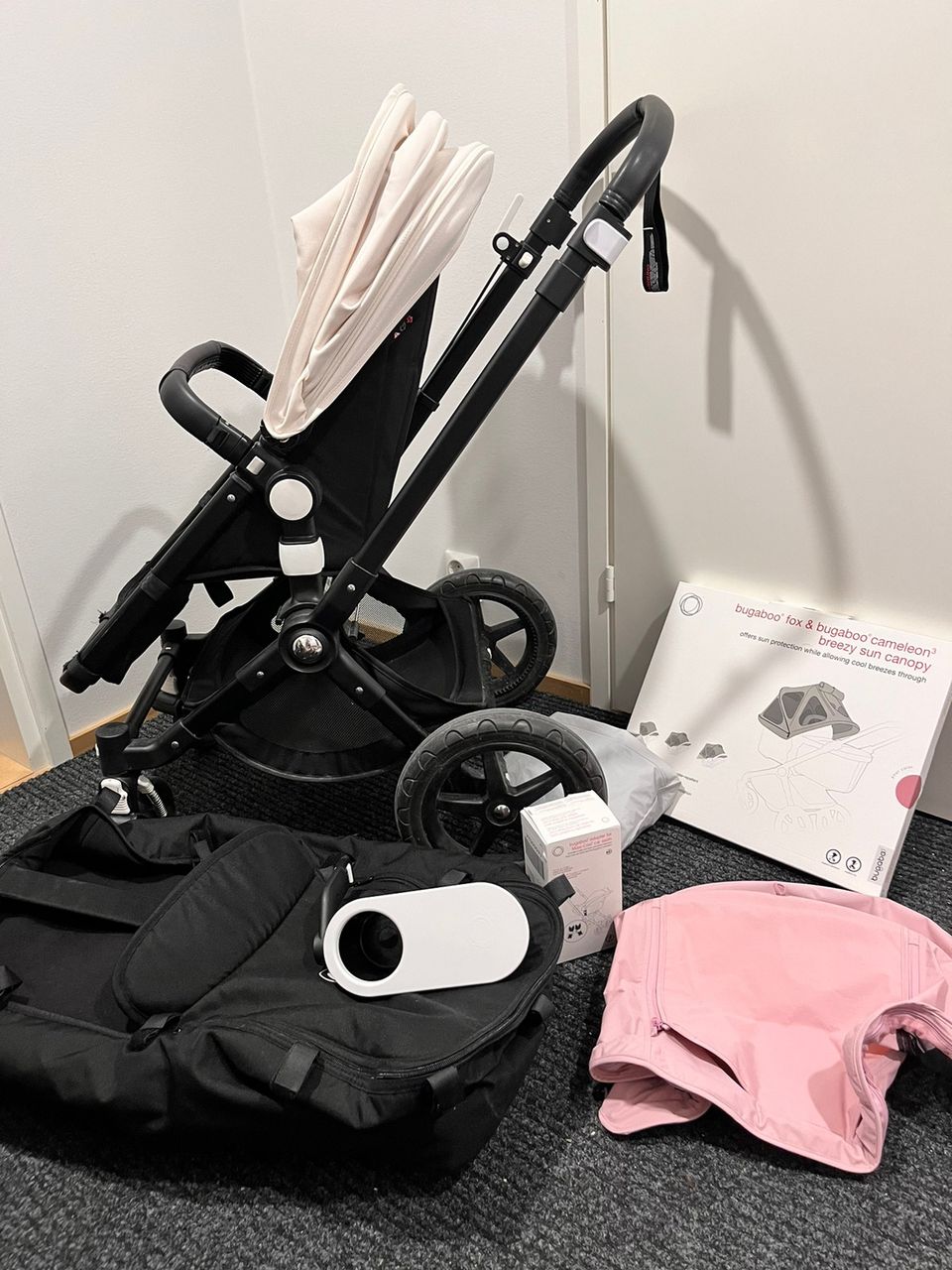 Bugaboo cameleon3+ ja lisäosat