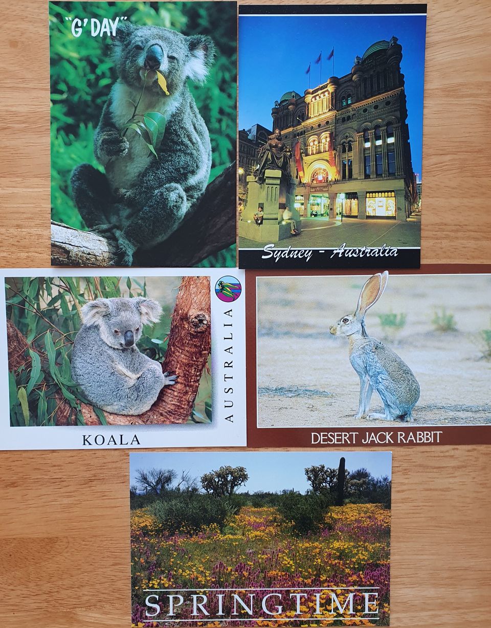 Australia postikortteja