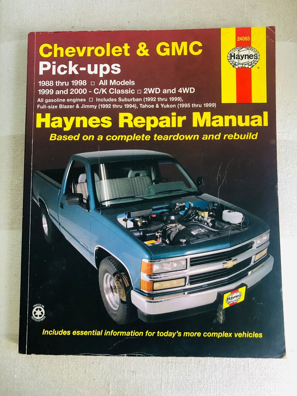 Chevrolet & GMC Pickups korjauskäsikirja, Haynes