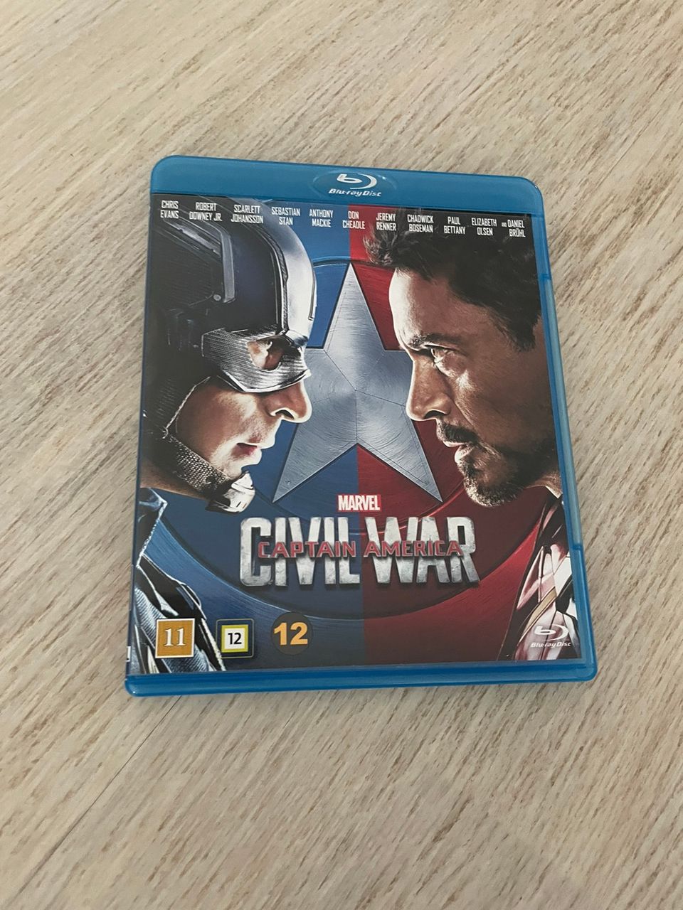 Captain America Civil War blu-ray