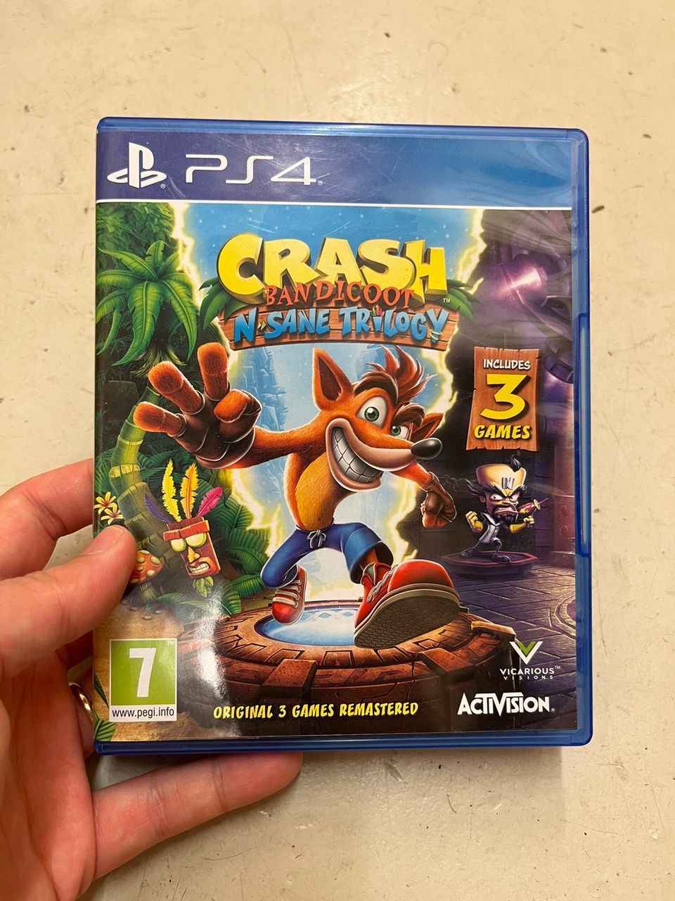 Crash Bandicoot N’Sane Trilogy PS4