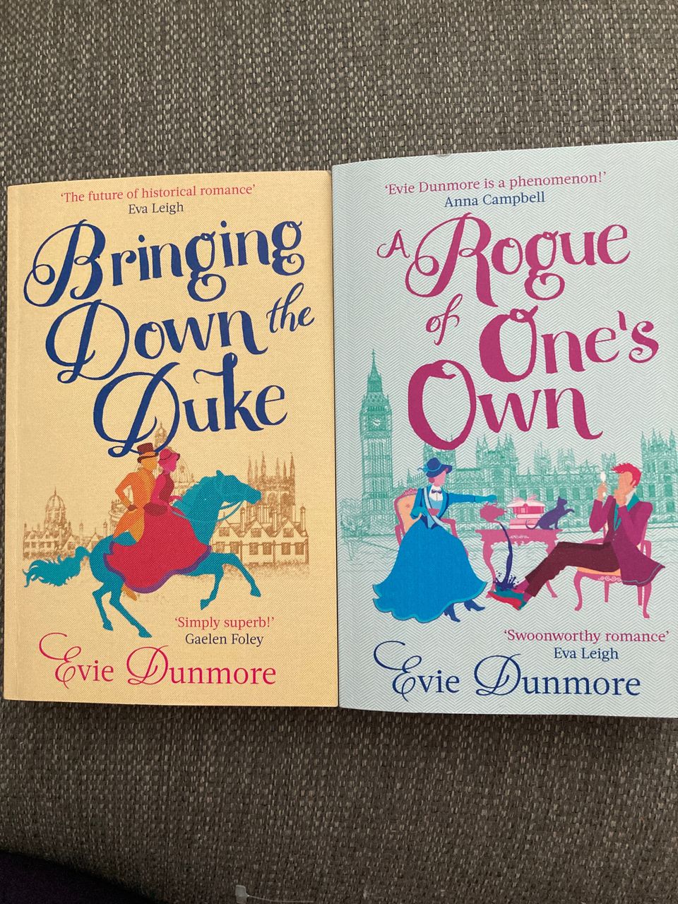 Evie Dunmore - Bringing Down the Duke & A Rogue of One’s Own