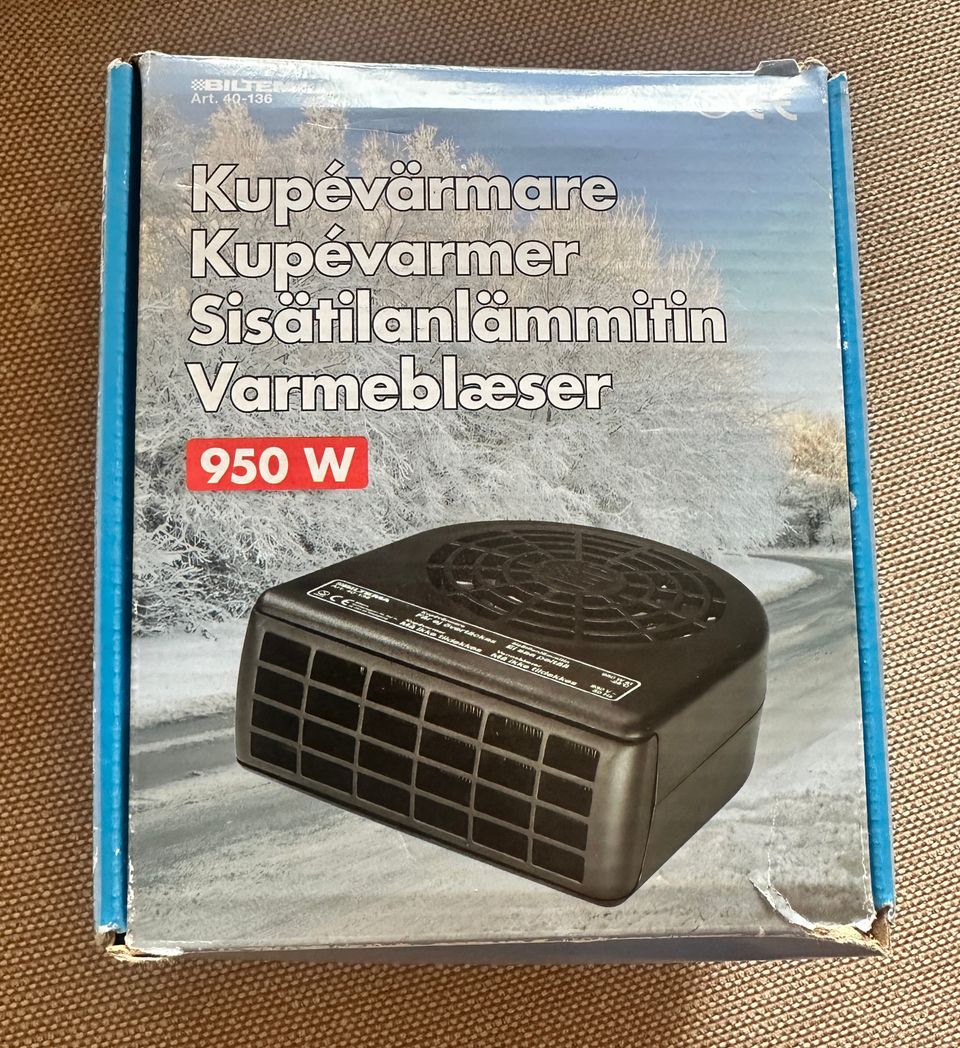 Cabin heater 950 W