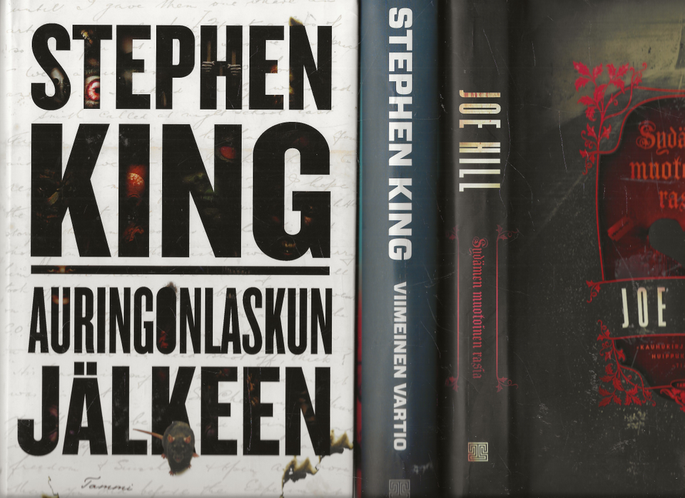Stephen King: Auringonlaskun jälkeen. Viimeinen vartio. Joe Hill: Sydämen...